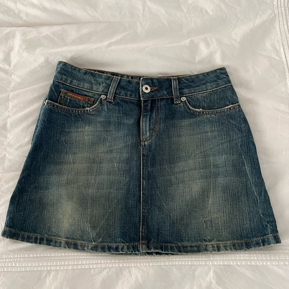 Dolce Gabbana D&G Jean Denim Mini Skirt size 24